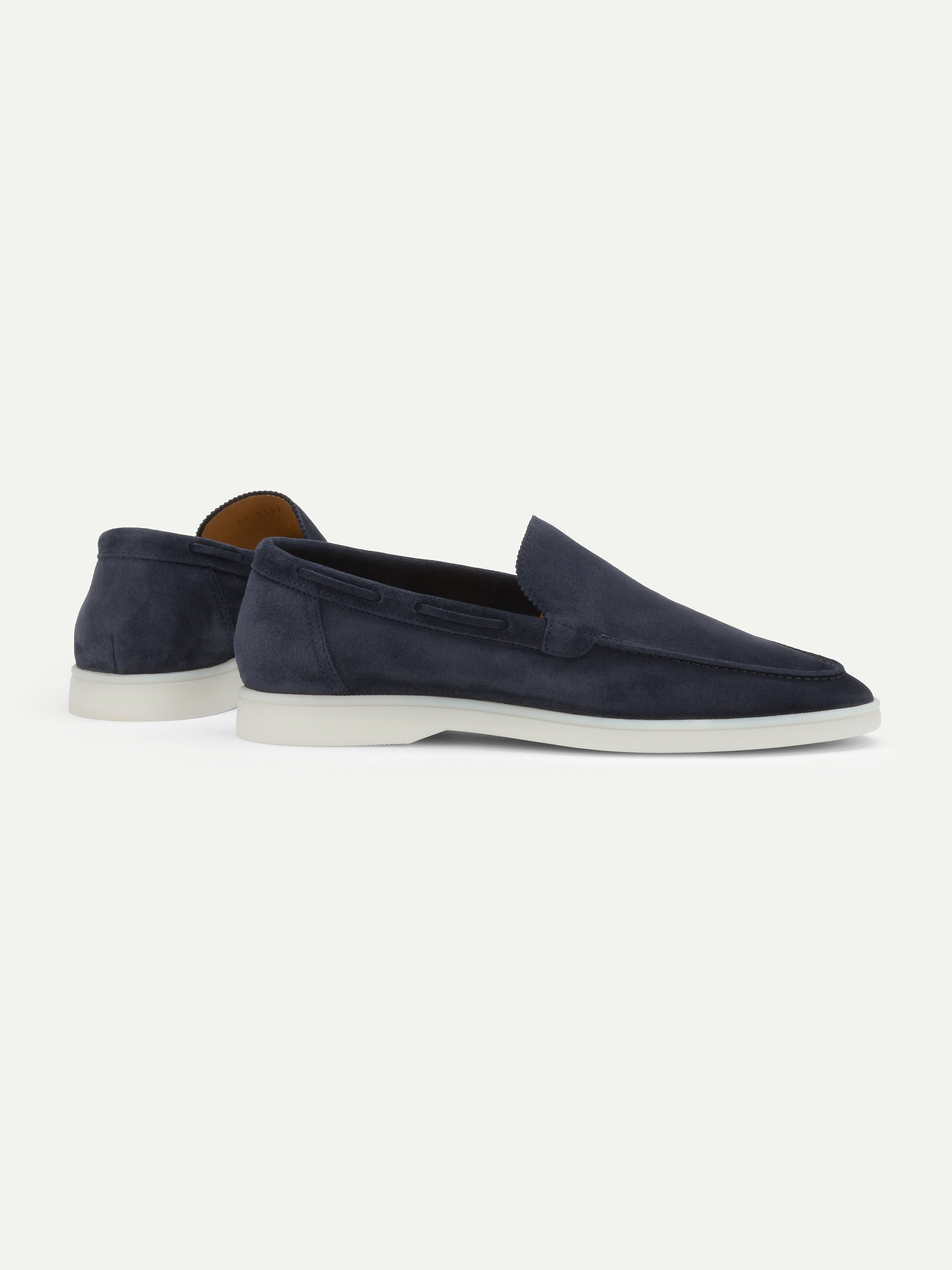 Dark Navy Yacht Loafers – Positano Life