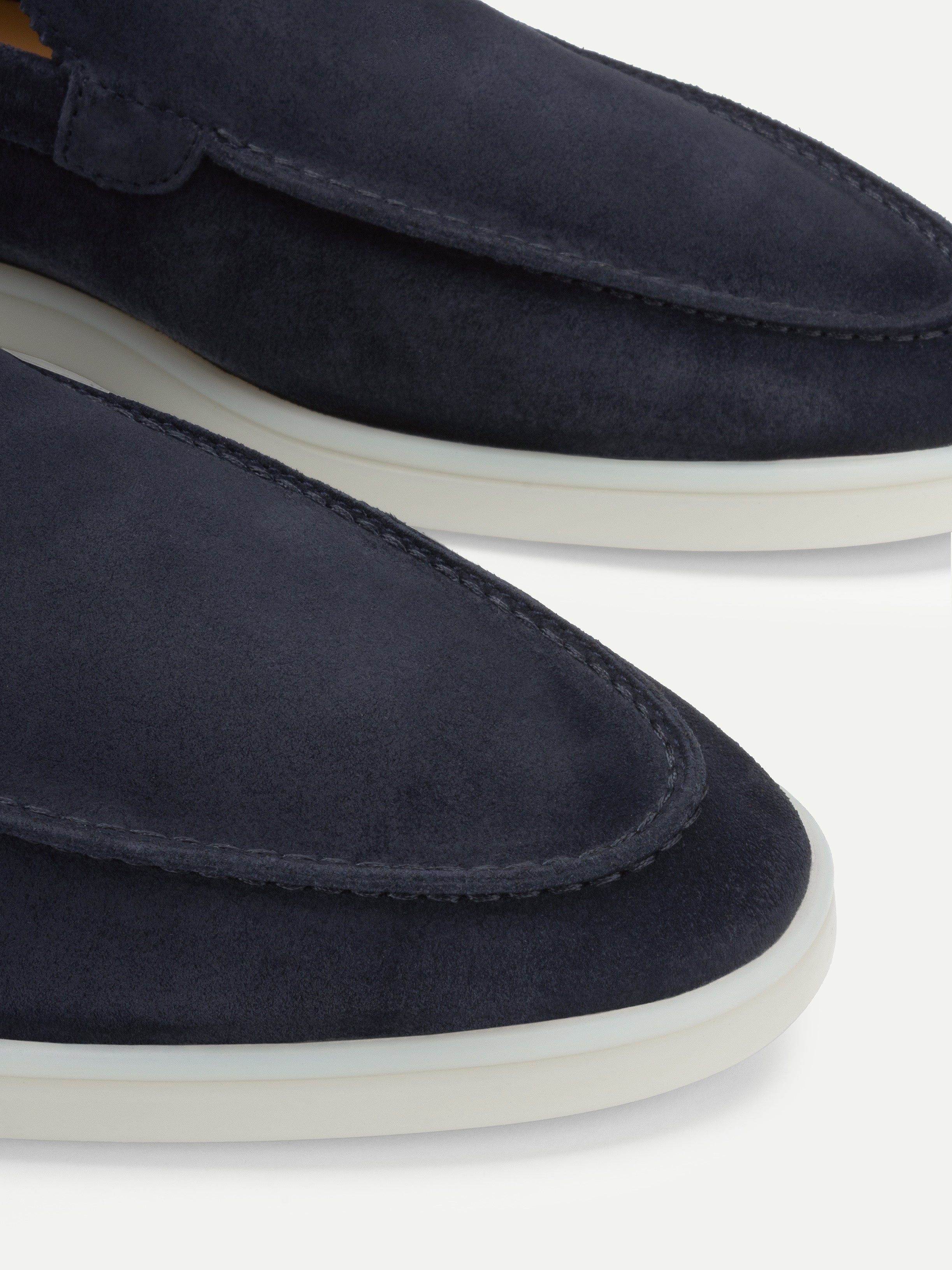 Dark Navy Yacht Loafers – Positano Life