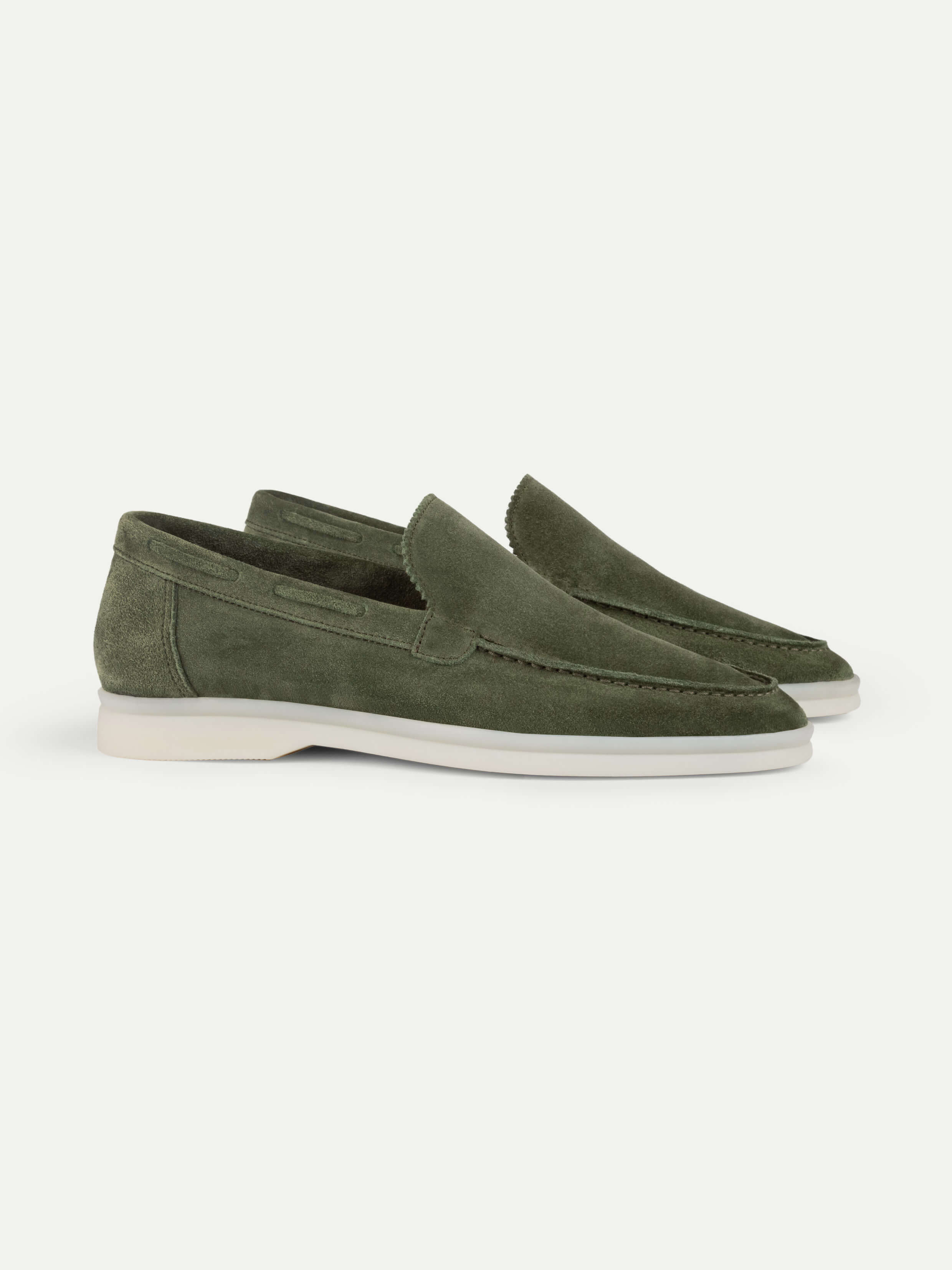 Lady Green Yacht Loafers – Positano Life