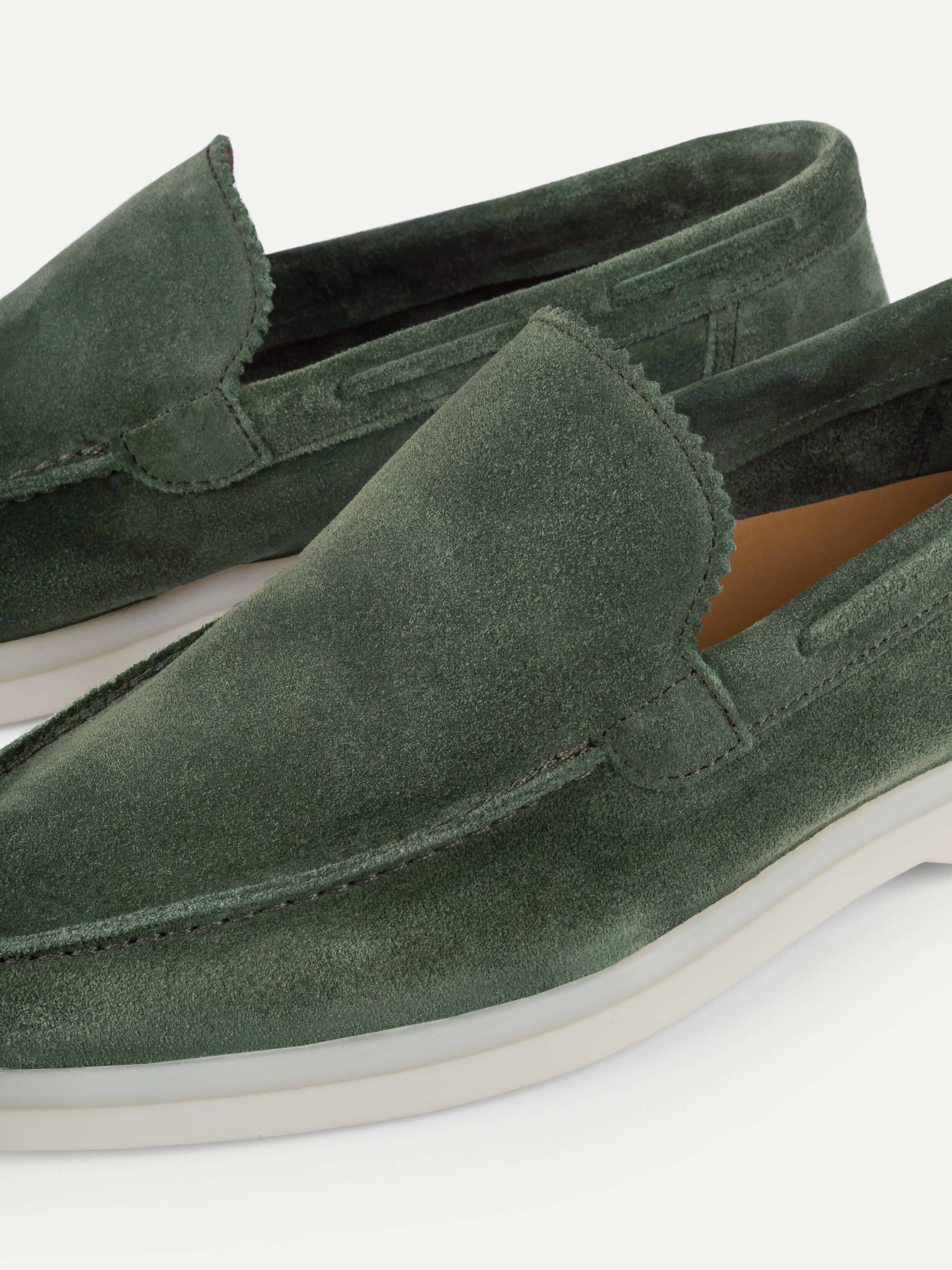 Lady Deep Forest Yacht Loafers – Positano Life