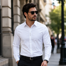 [Llevate 5 y Pagá 3] Camisa Masculina Elite de Seda Fría y Elastano (¡Estilo Premium!)
