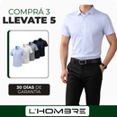 [Llevate 5 y Pagá 3] Camisa Masculina Varion de Seda Fría y Poliéster (¡Estilo que Impone!) — Diseño Distinto 0102