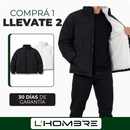[Llevate 2 y Pagá 1] Campera Masculina Envox de Tela Impermeable con Interior Forrado — Versatilidad Total 0190