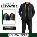 [Llevate 2 y Pagá 1] Campera Masculina Nordic con Interior Forrado en Lana Premium Impermeable