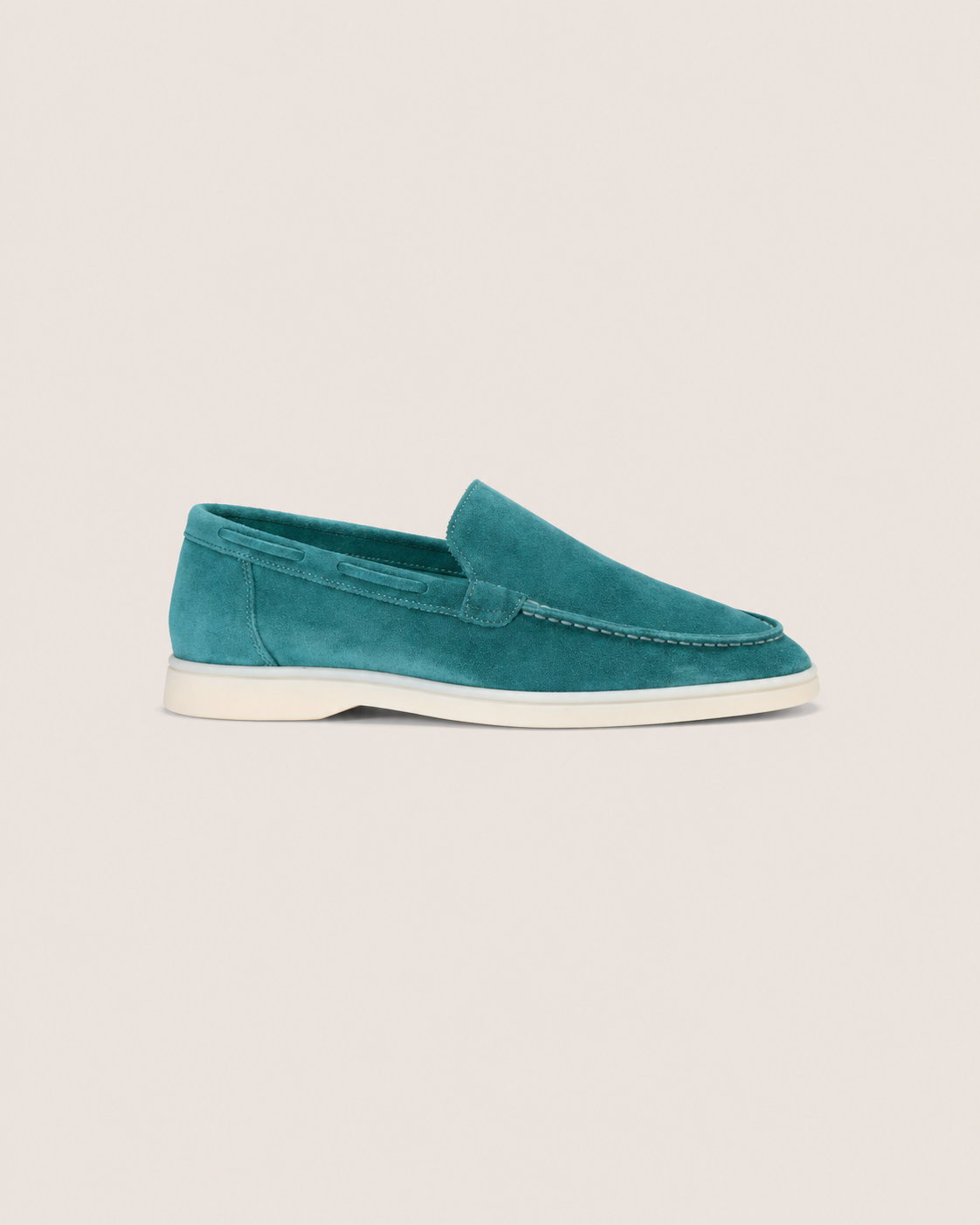 Moreno Suede Loafer Turquoise – Positano Life