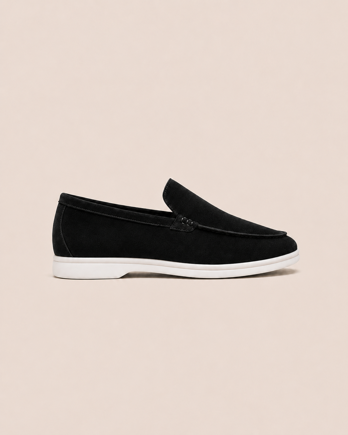 Black Cowhide Slip-On Loafers – Positano Life
