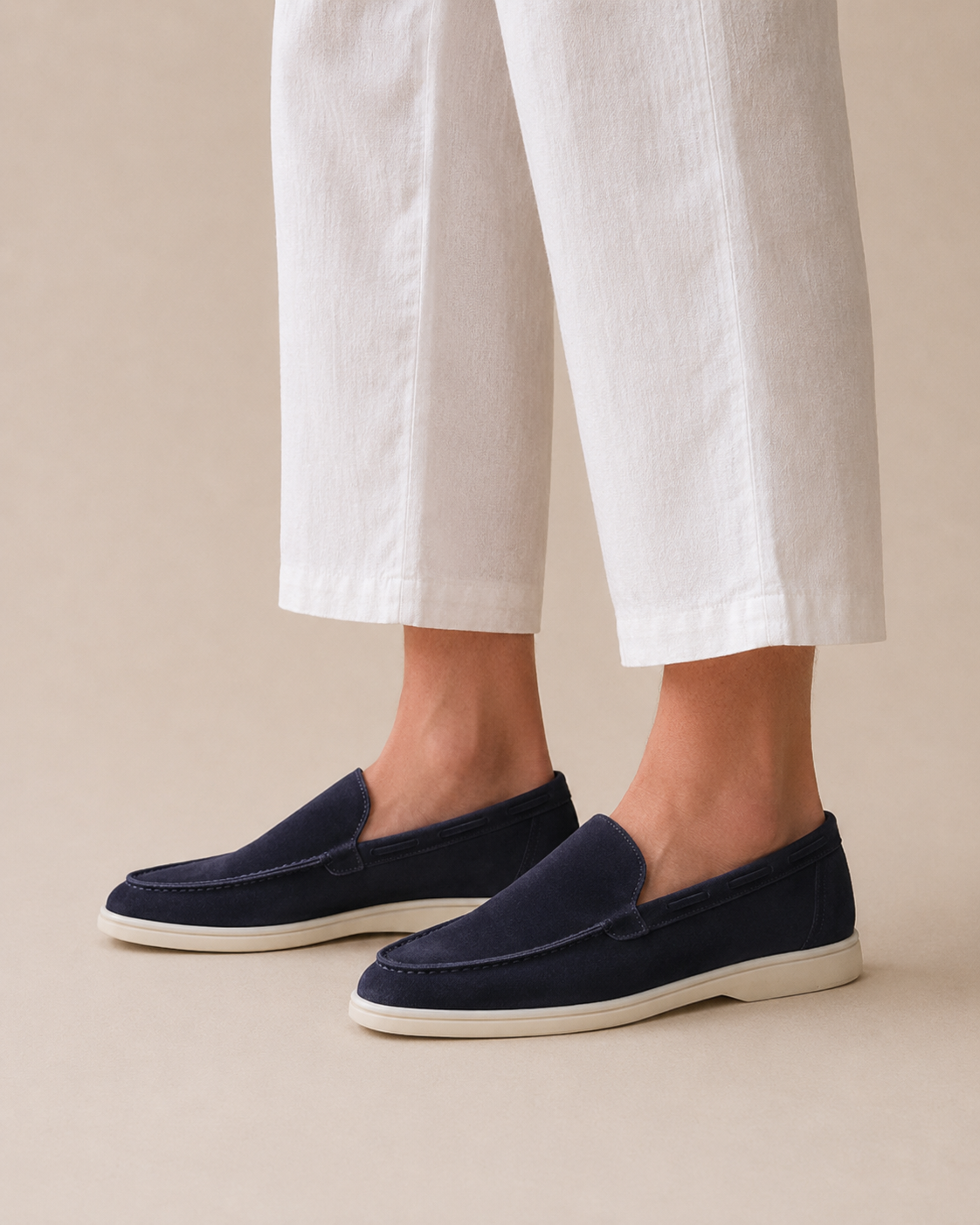 Lady Navy Yacht Loafer – Positano Life
