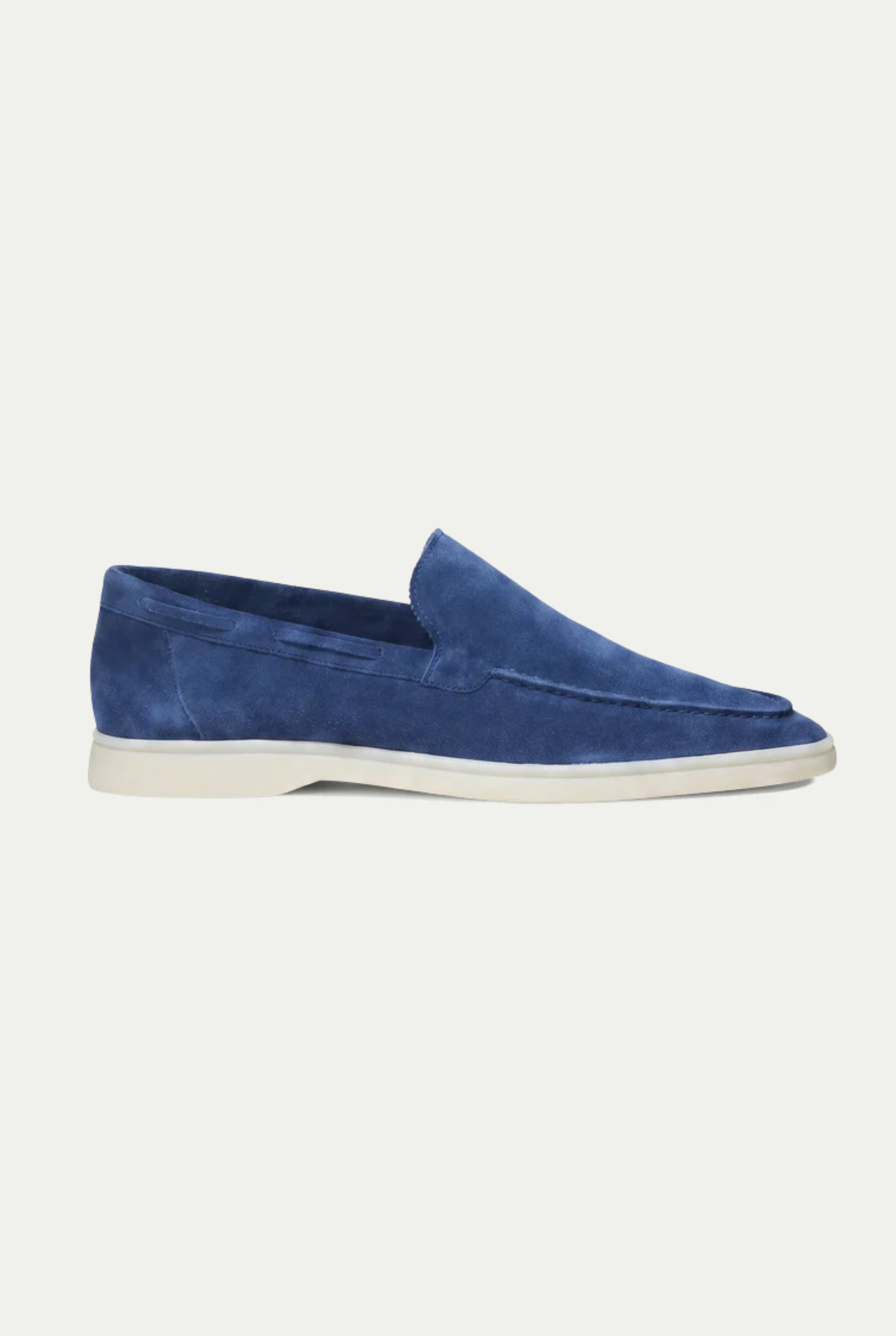 Moreno Classic Suede Loafer Royal Blue – Positano Life