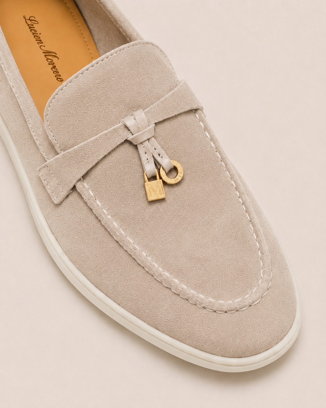 Lady Apricot Buckle Loafer – Positano Life