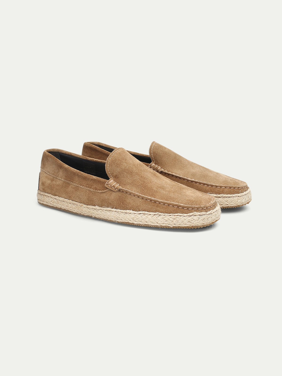 Beige Suede Seaside Loafer – Positano Life