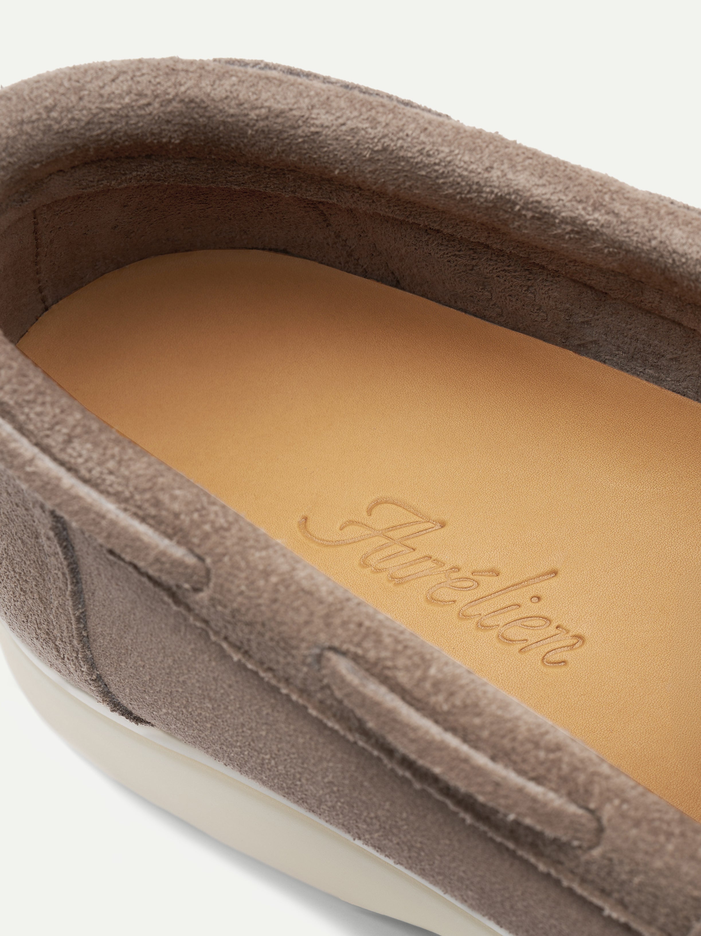 Lady Ash Grey Yacht Loafers – Positano Life
