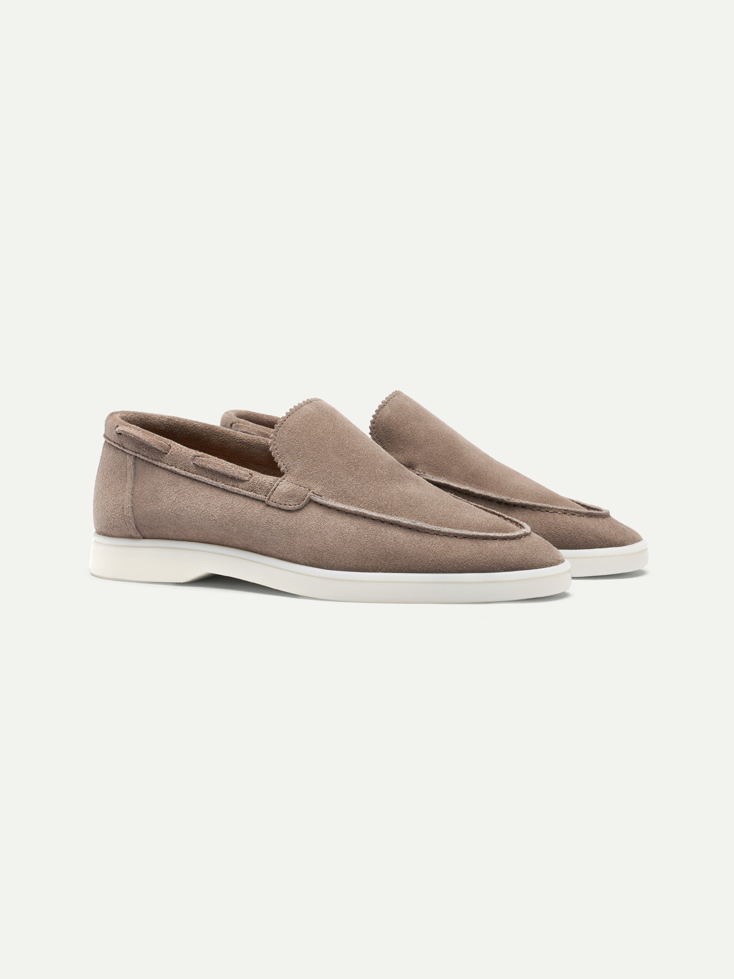 Lady Ash Grey Yacht Loafers – Positano Life