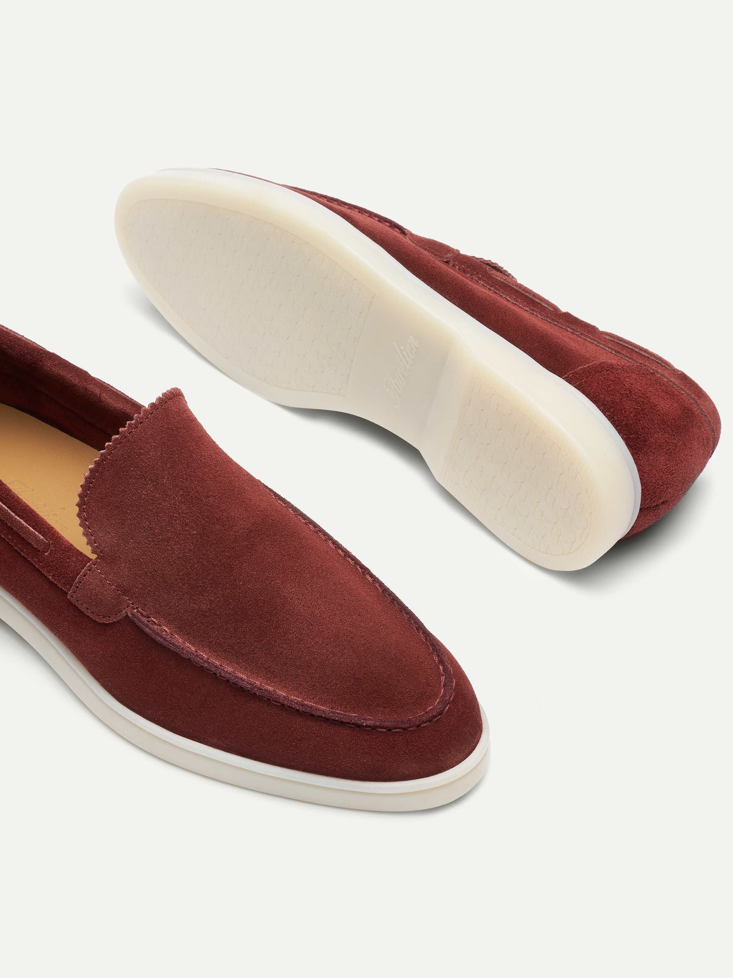 Lady Maroon Yacht Loafers – Positano Life