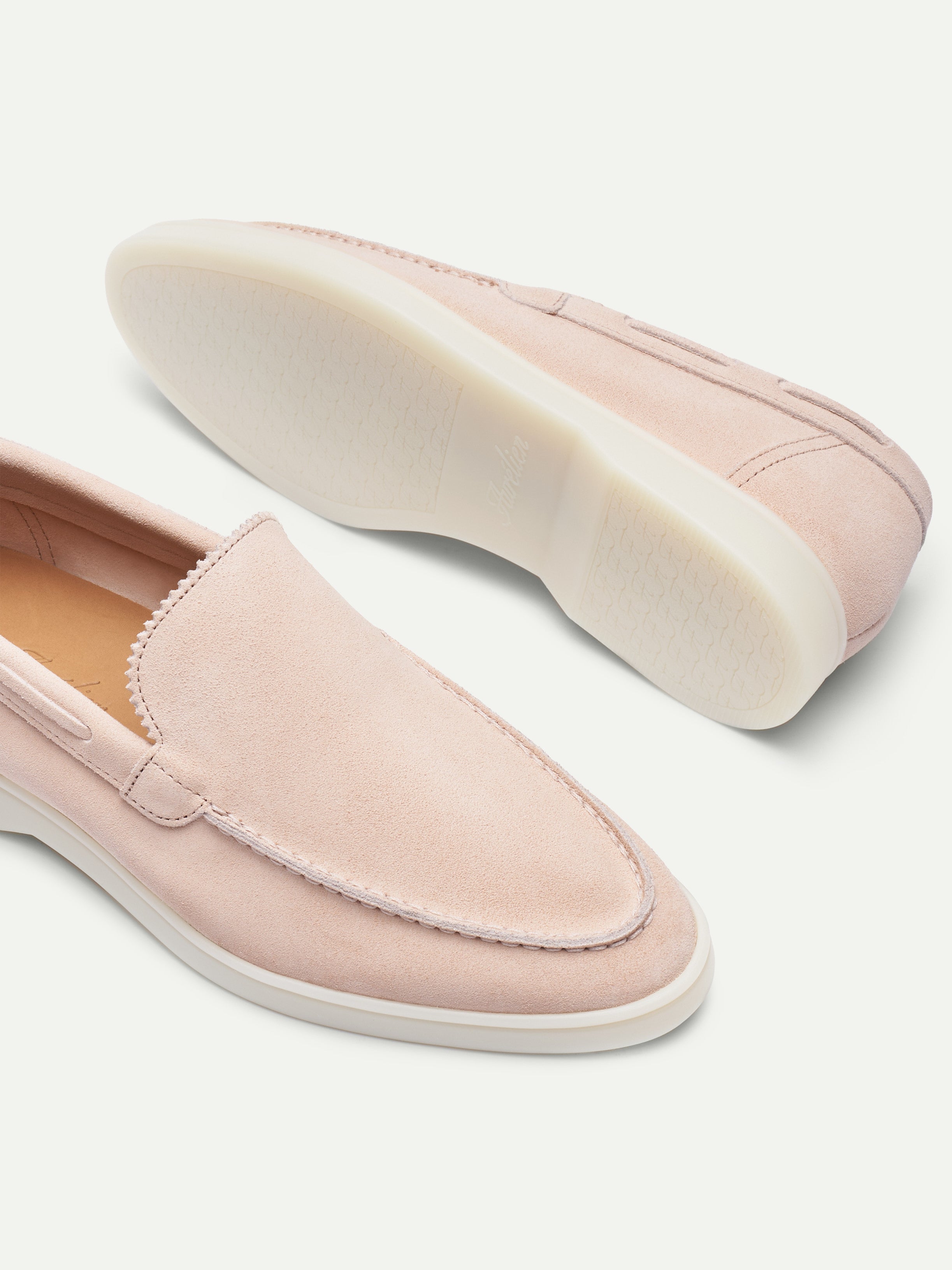 Lady Soft Pink Yacht Loafers – Positano Life
