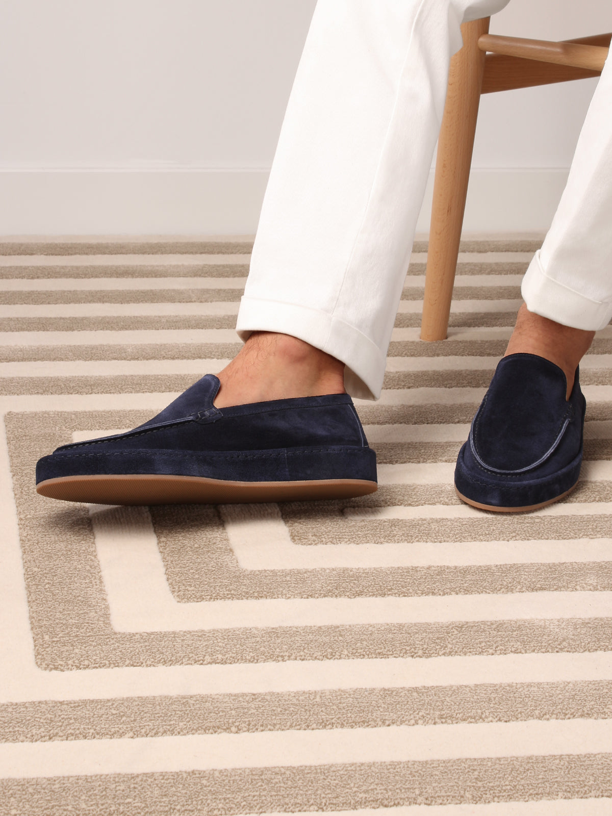Navy Voyager Loafer – Positano Life