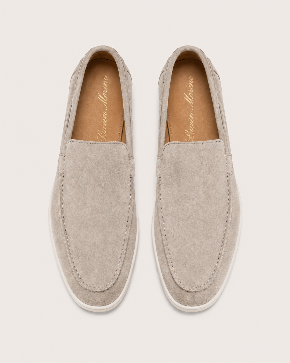 Moreno Suede Loafer Apricot – Positano Life