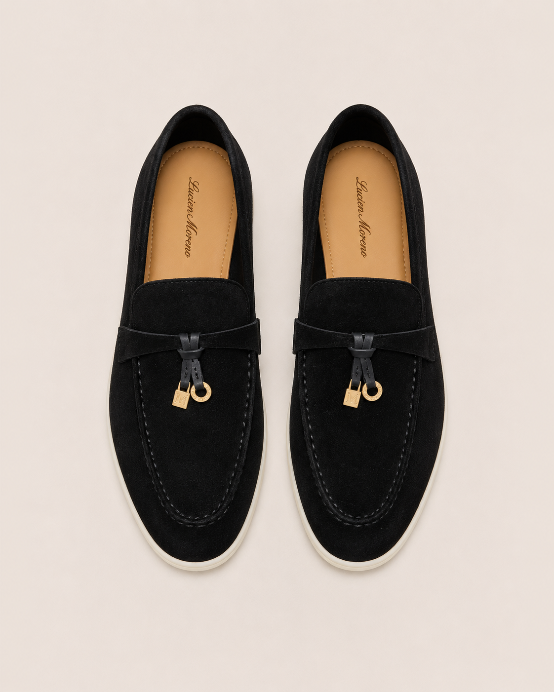 Lady Black Buckle Loafer – Positano Life