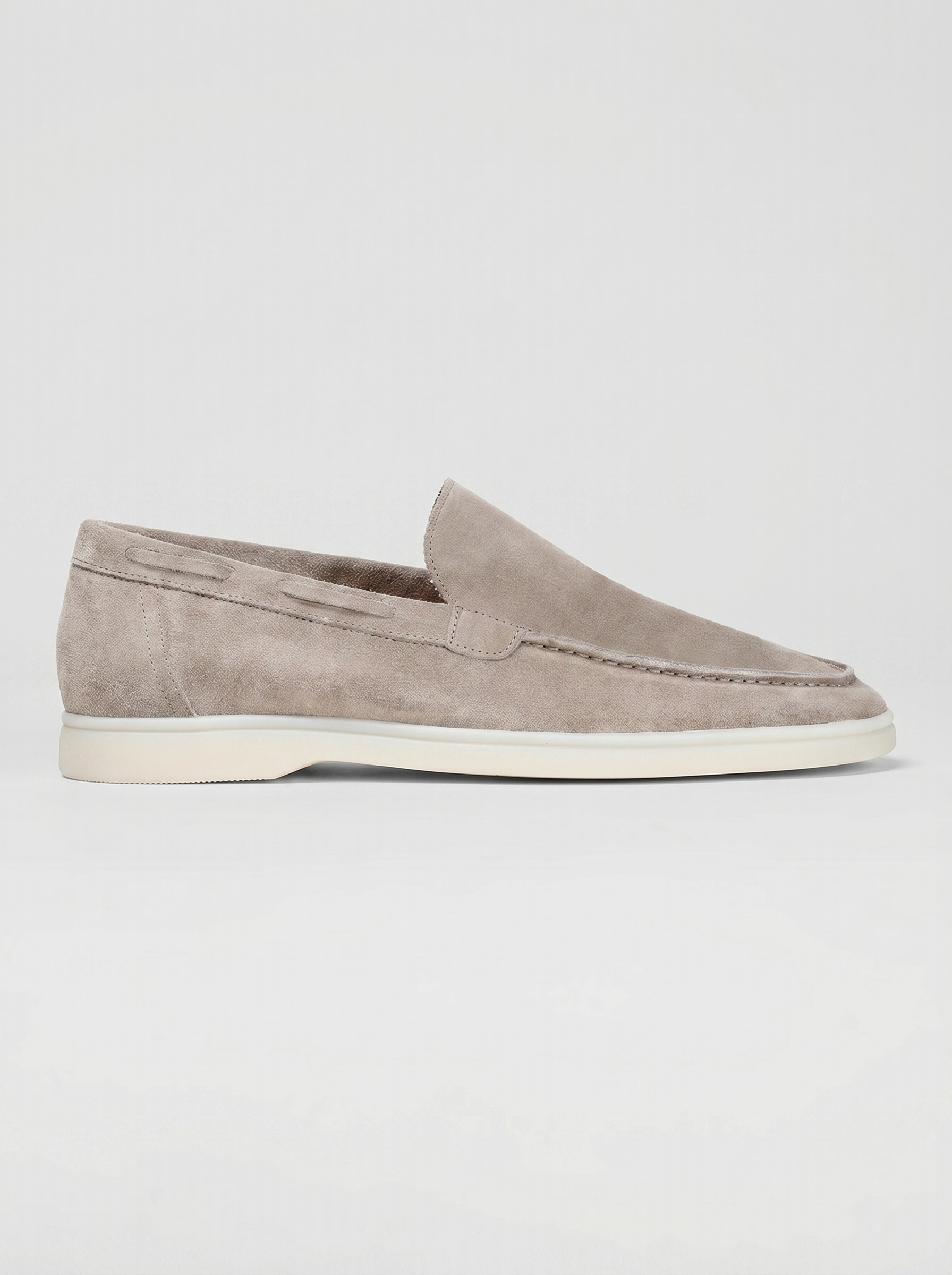 Light Grey Yacht Loafers – Positano Life